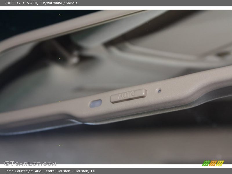 Crystal White / Saddle 2006 Lexus LS 430