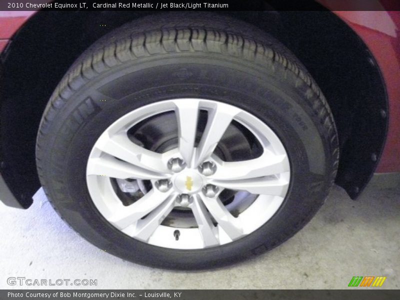 Cardinal Red Metallic / Jet Black/Light Titanium 2010 Chevrolet Equinox LT