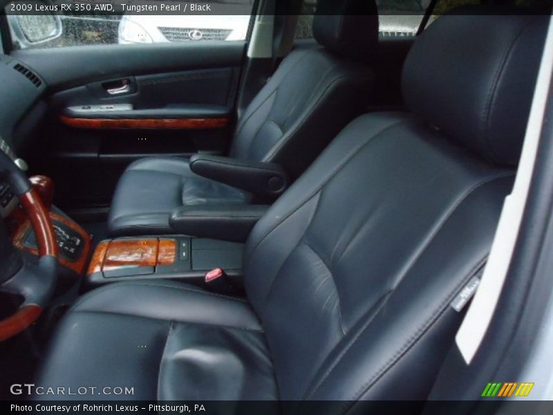 Tungsten Pearl / Black 2009 Lexus RX 350 AWD