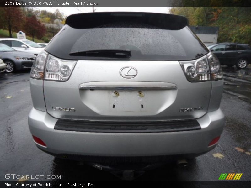 Tungsten Pearl / Black 2009 Lexus RX 350 AWD