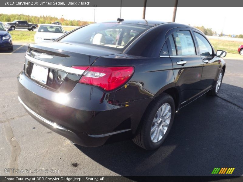 Black / Black 2013 Chrysler 200 Limited Sedan