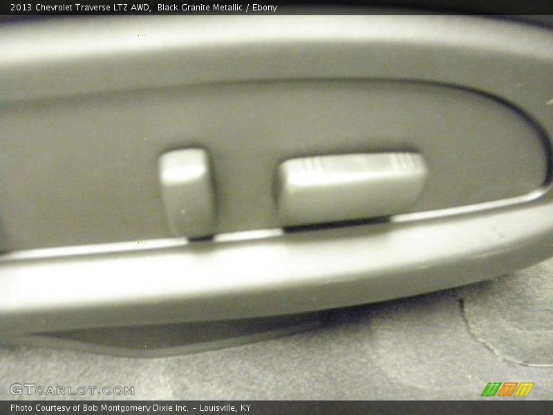 Black Granite Metallic / Ebony 2013 Chevrolet Traverse LTZ AWD