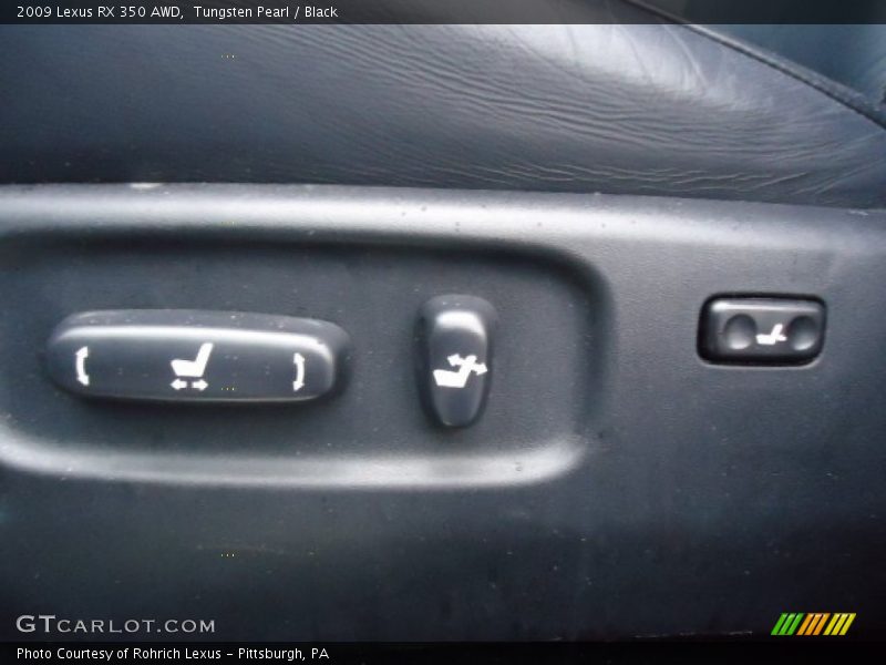 Tungsten Pearl / Black 2009 Lexus RX 350 AWD