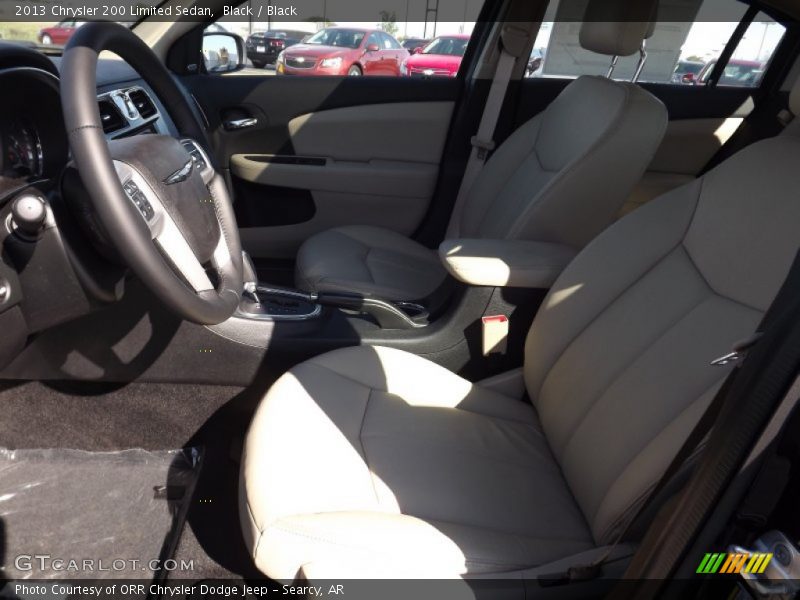 Black / Black 2013 Chrysler 200 Limited Sedan