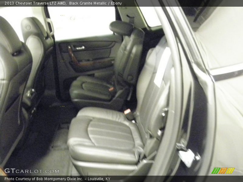 Black Granite Metallic / Ebony 2013 Chevrolet Traverse LTZ AWD