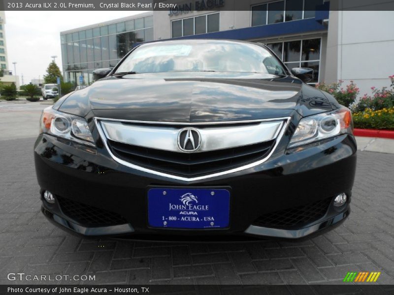 Crystal Black Pearl / Ebony 2013 Acura ILX 2.0L Premium