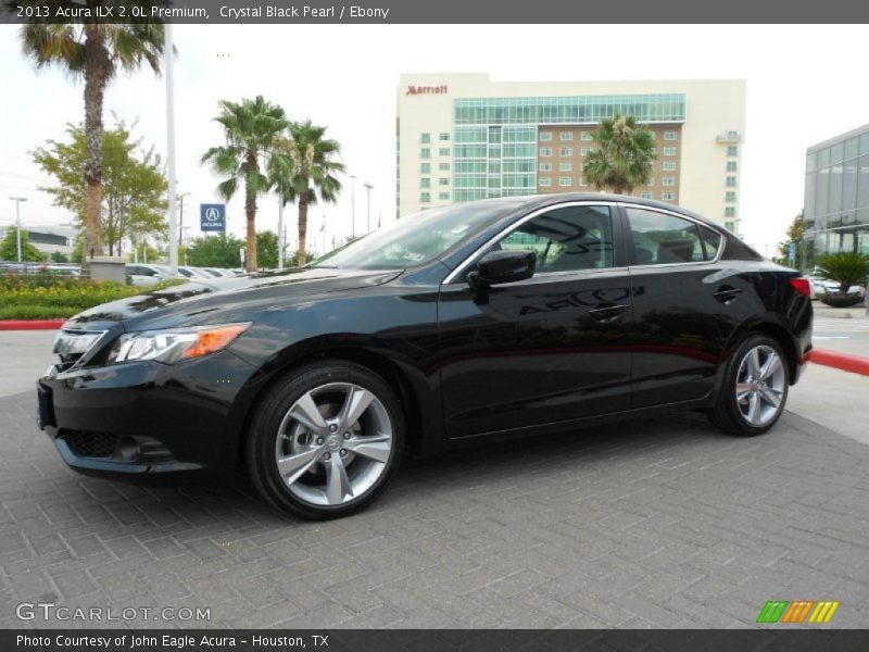 Crystal Black Pearl / Ebony 2013 Acura ILX 2.0L Premium