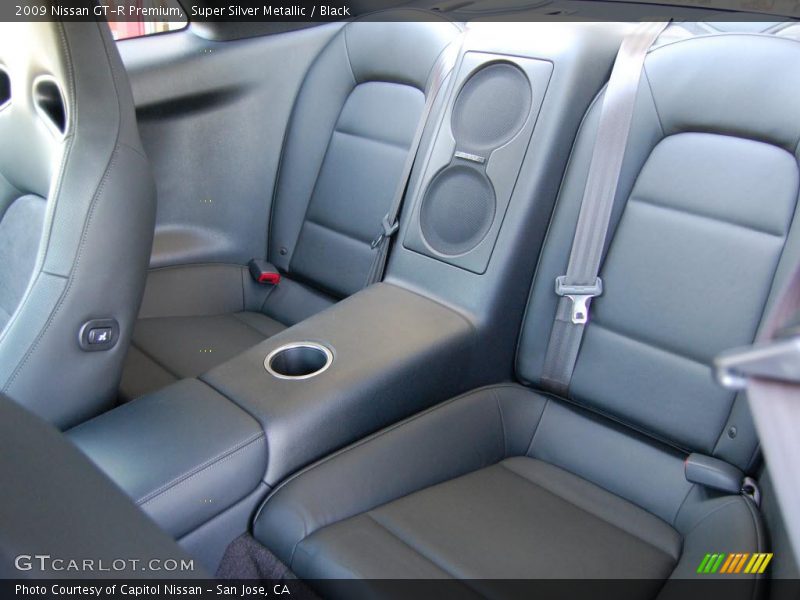 Super Silver Metallic / Black 2009 Nissan GT-R Premium