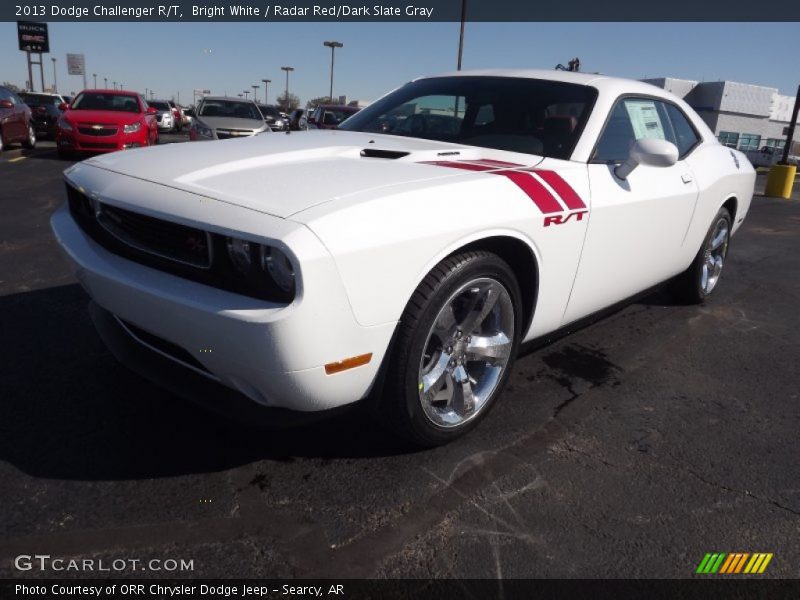 Front 3/4 View of 2013 Challenger R/T