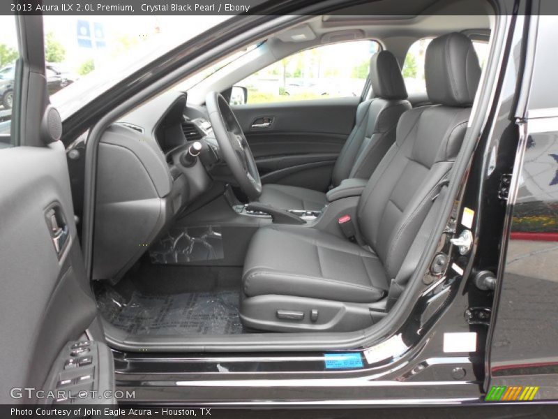 Crystal Black Pearl / Ebony 2013 Acura ILX 2.0L Premium