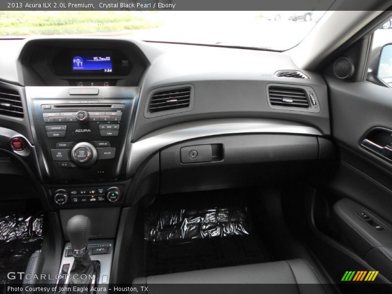 Crystal Black Pearl / Ebony 2013 Acura ILX 2.0L Premium