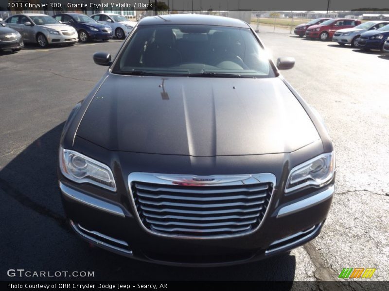 Granite Crystal Metallic / Black 2013 Chrysler 300