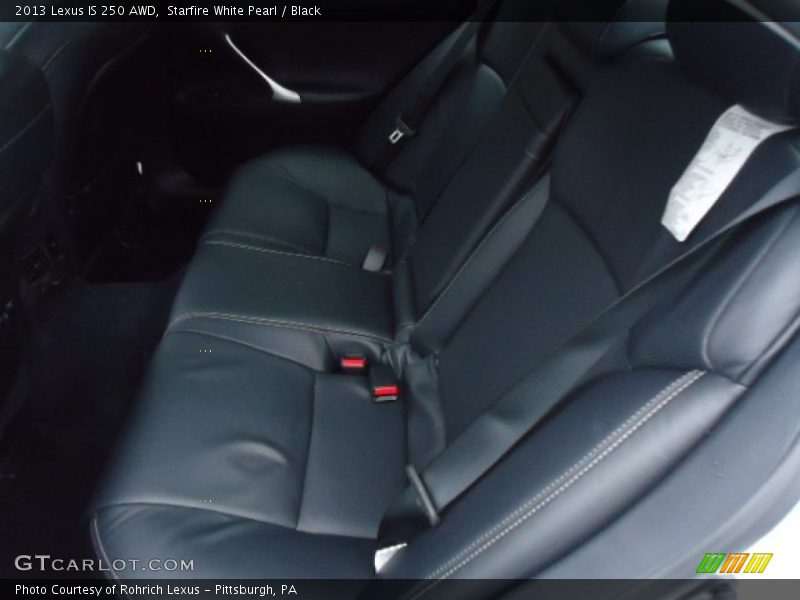 Starfire White Pearl / Black 2013 Lexus IS 250 AWD
