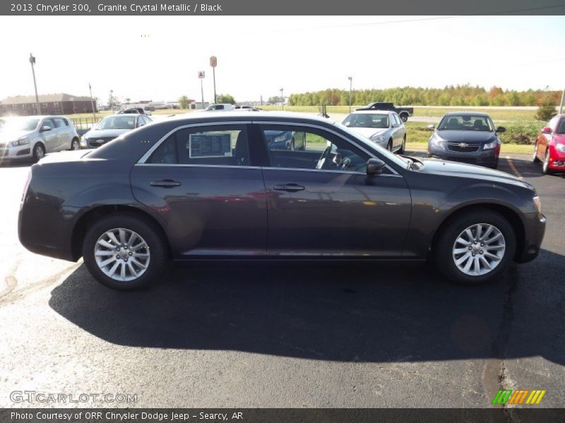 Granite Crystal Metallic / Black 2013 Chrysler 300