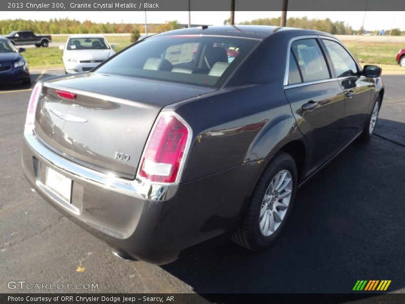 Granite Crystal Metallic / Black 2013 Chrysler 300
