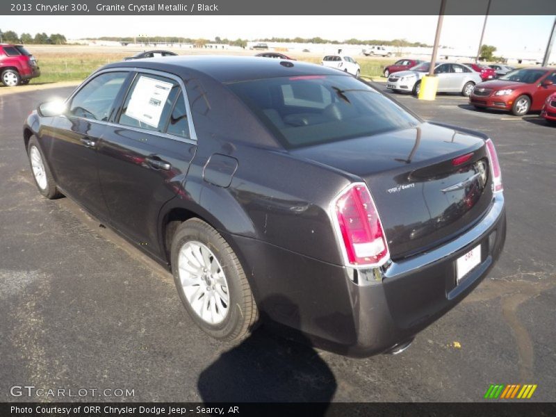 Granite Crystal Metallic / Black 2013 Chrysler 300