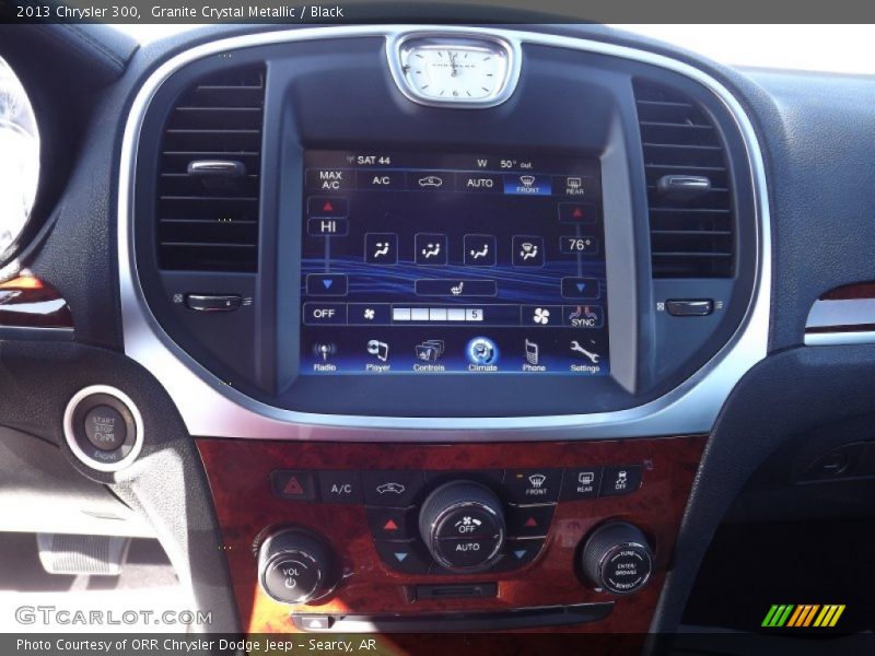 Granite Crystal Metallic / Black 2013 Chrysler 300