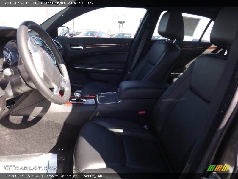 Granite Crystal Metallic / Black 2013 Chrysler 300