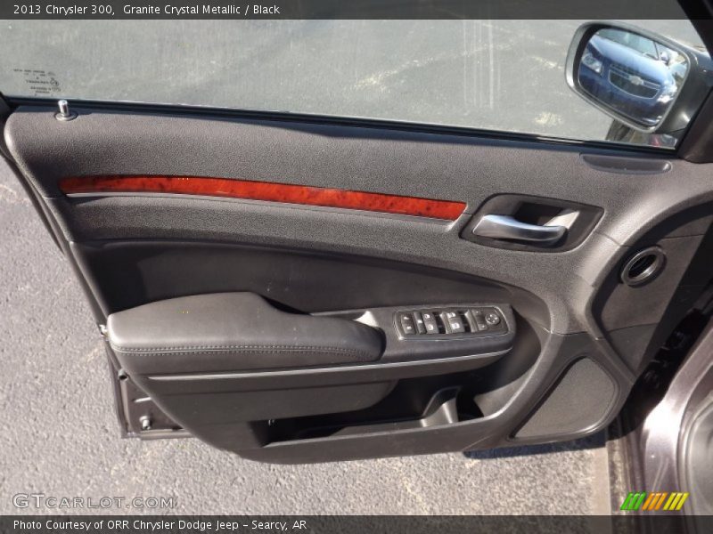 Granite Crystal Metallic / Black 2013 Chrysler 300