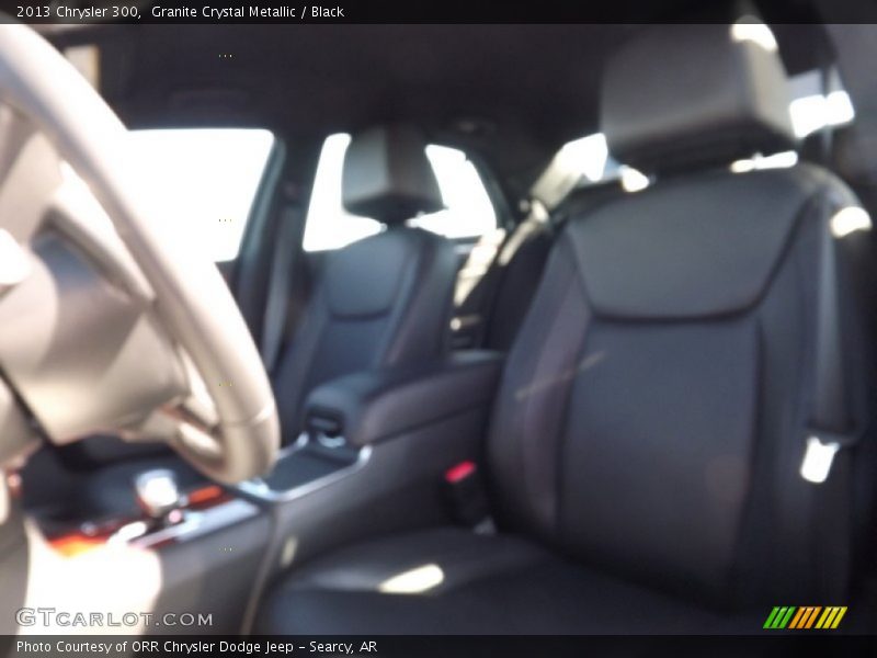 Granite Crystal Metallic / Black 2013 Chrysler 300