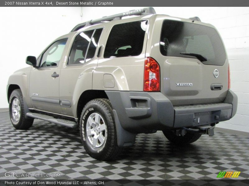 Desert Stone Metallic / Graphite 2007 Nissan Xterra X 4x4