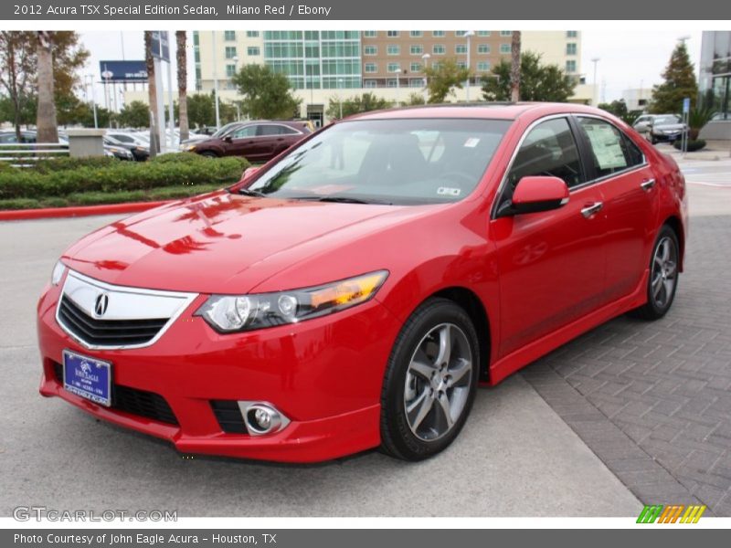 Milano Red / Ebony 2012 Acura TSX Special Edition Sedan