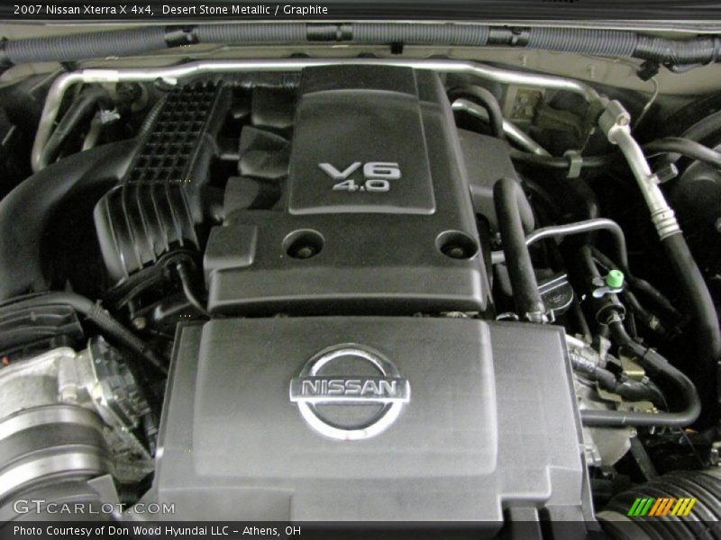 Desert Stone Metallic / Graphite 2007 Nissan Xterra X 4x4
