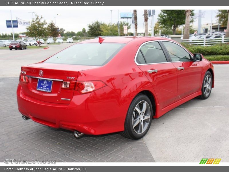 Milano Red / Ebony 2012 Acura TSX Special Edition Sedan