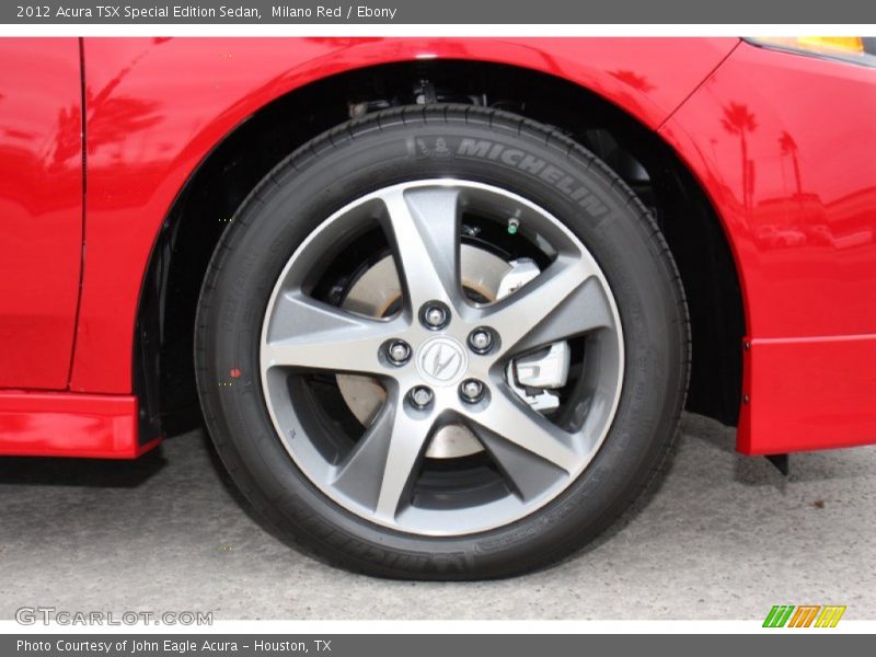 Milano Red / Ebony 2012 Acura TSX Special Edition Sedan