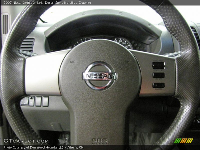 Desert Stone Metallic / Graphite 2007 Nissan Xterra X 4x4