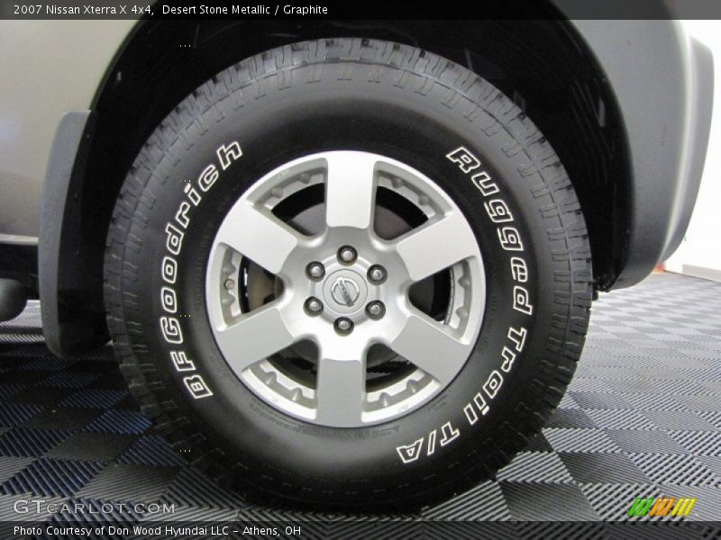 Desert Stone Metallic / Graphite 2007 Nissan Xterra X 4x4