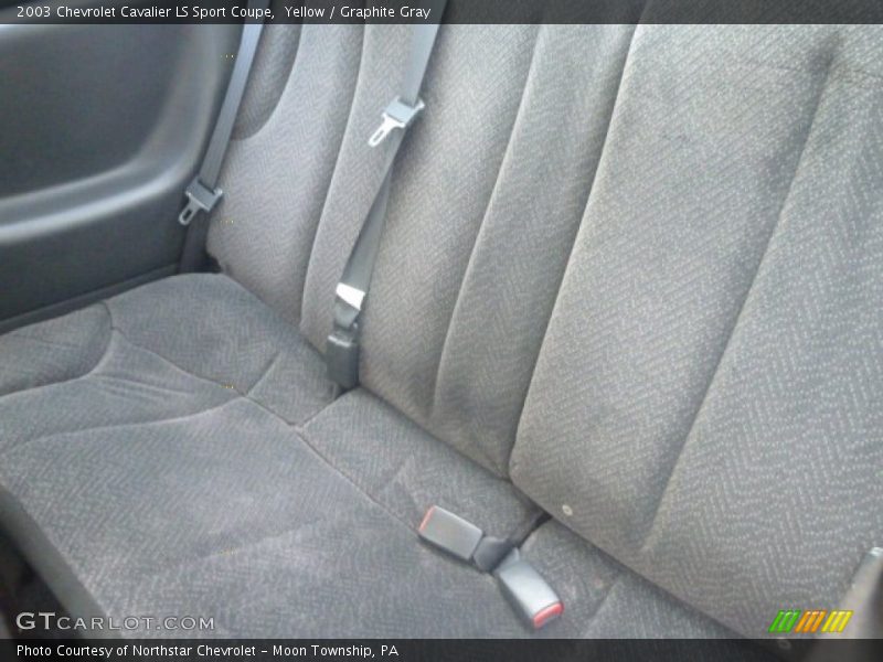 Yellow / Graphite Gray 2003 Chevrolet Cavalier LS Sport Coupe
