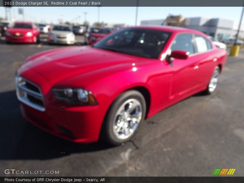 Redline 3 Coat Pearl / Black 2013 Dodge Charger SE
