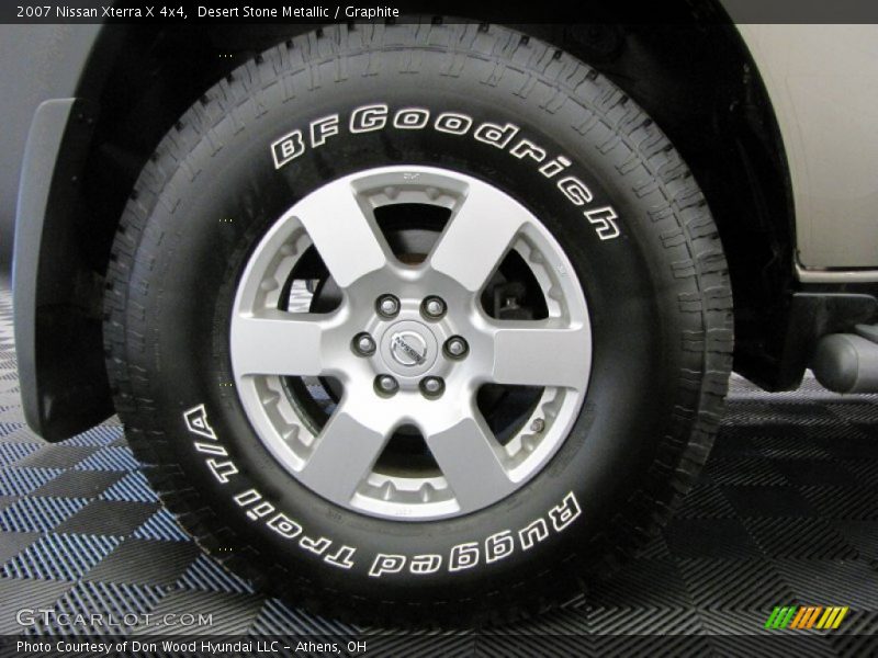 Desert Stone Metallic / Graphite 2007 Nissan Xterra X 4x4