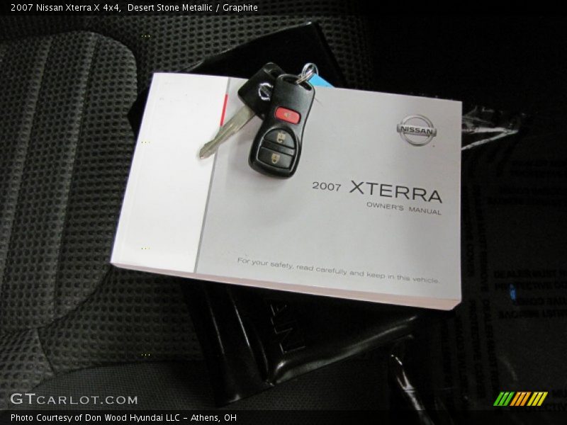 Desert Stone Metallic / Graphite 2007 Nissan Xterra X 4x4