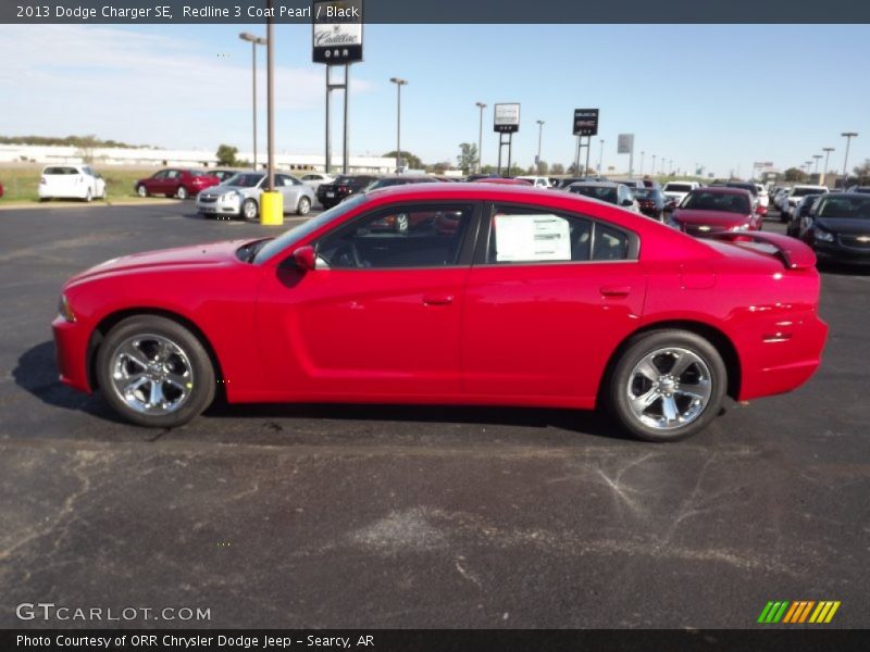 Redline 3 Coat Pearl / Black 2013 Dodge Charger SE