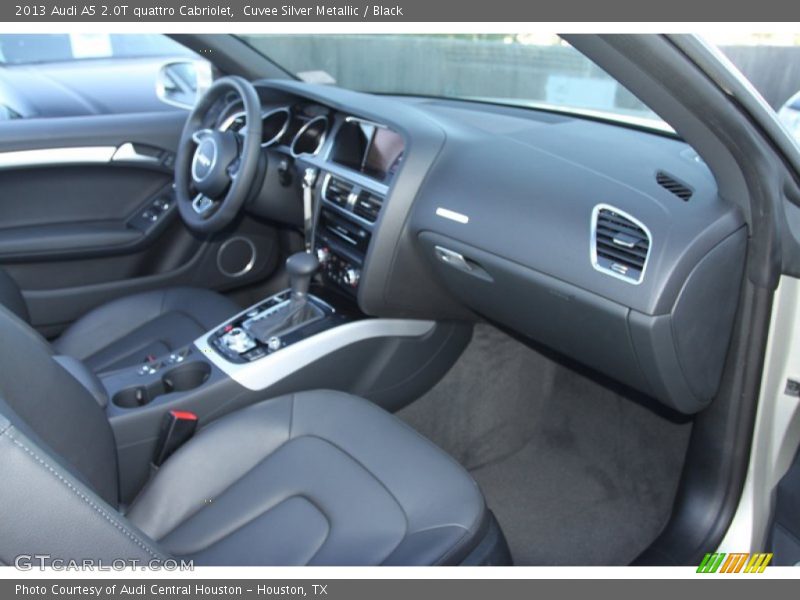  2013 A5 2.0T quattro Cabriolet Black Interior