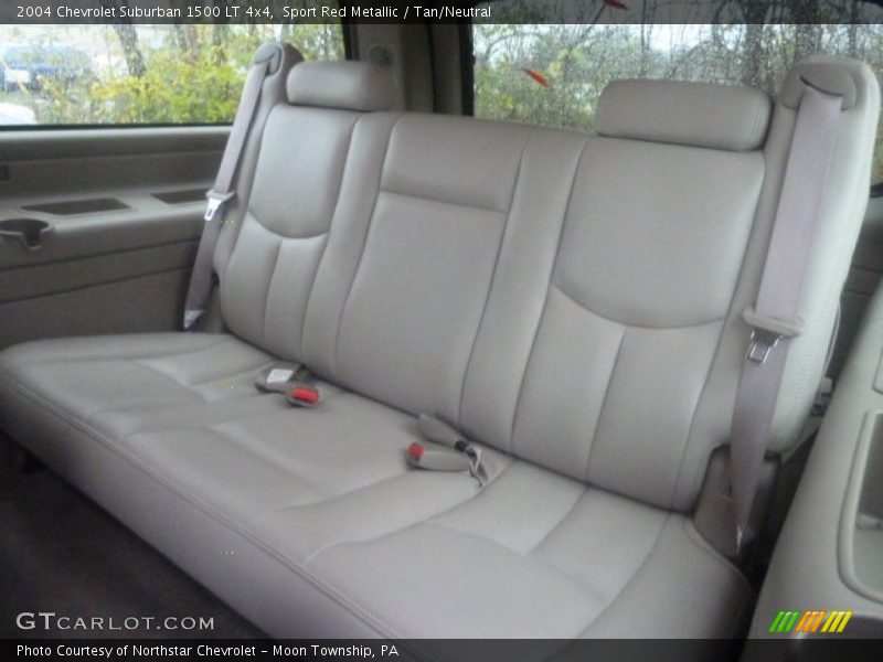 Sport Red Metallic / Tan/Neutral 2004 Chevrolet Suburban 1500 LT 4x4