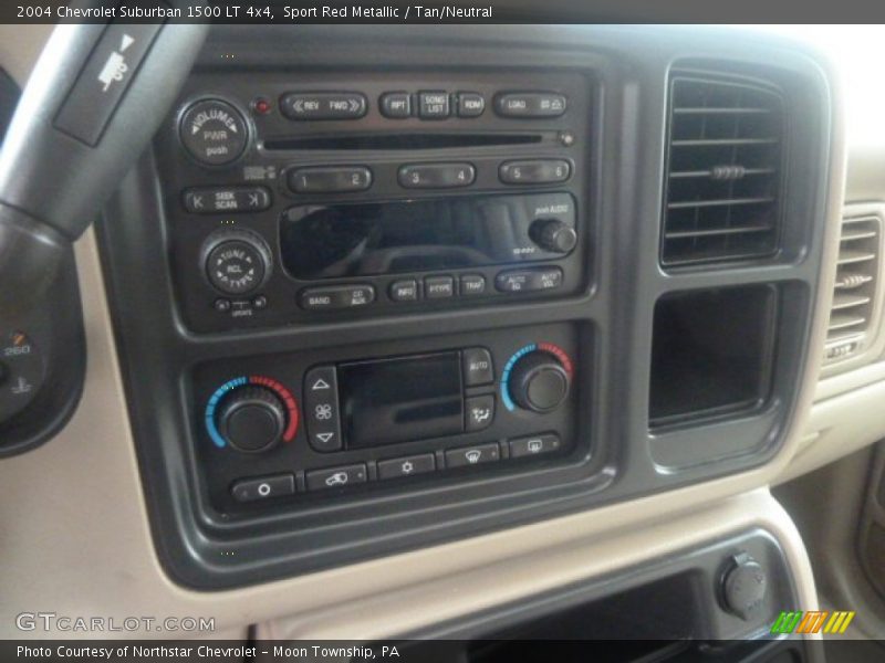 Sport Red Metallic / Tan/Neutral 2004 Chevrolet Suburban 1500 LT 4x4
