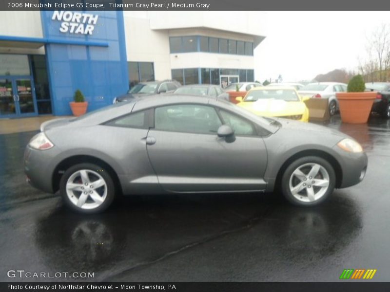 Titanium Gray Pearl / Medium Gray 2006 Mitsubishi Eclipse GS Coupe