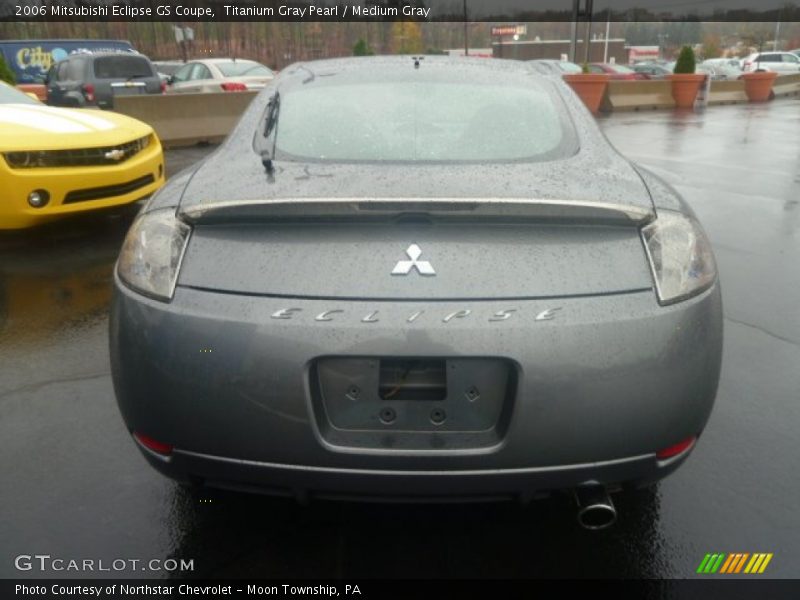 Titanium Gray Pearl / Medium Gray 2006 Mitsubishi Eclipse GS Coupe