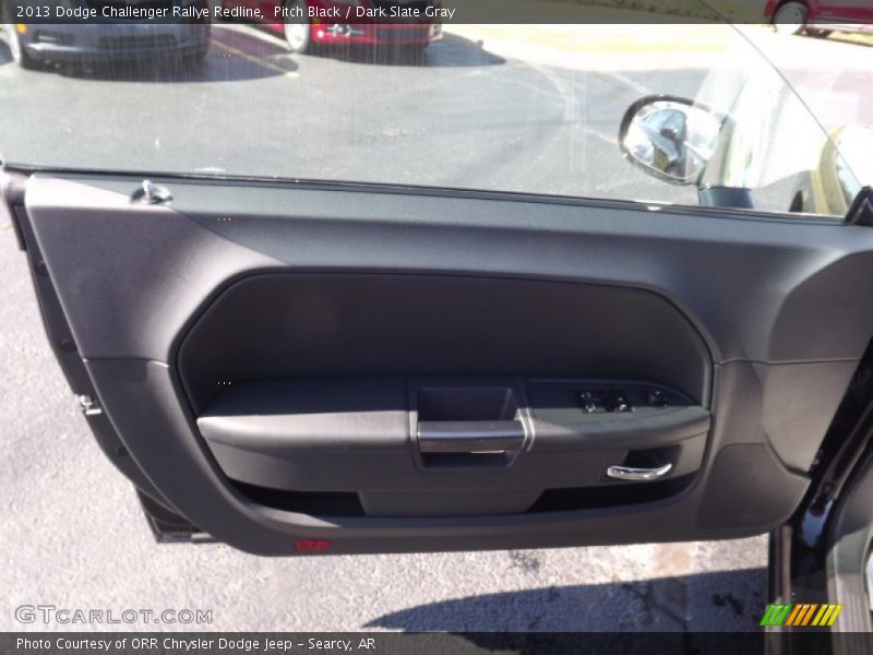 Pitch Black / Dark Slate Gray 2013 Dodge Challenger Rallye Redline