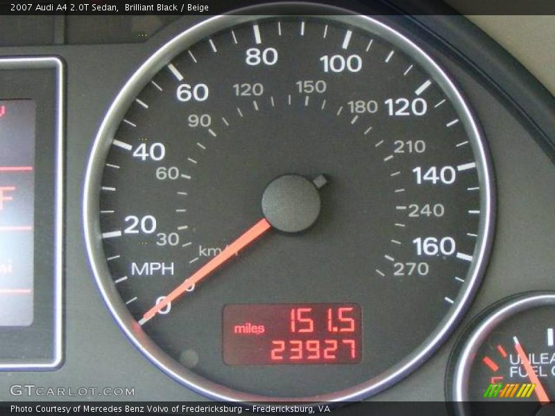 Brilliant Black / Beige 2007 Audi A4 2.0T Sedan