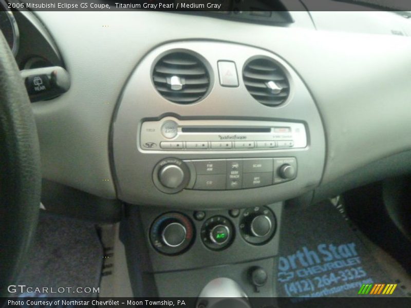 Titanium Gray Pearl / Medium Gray 2006 Mitsubishi Eclipse GS Coupe