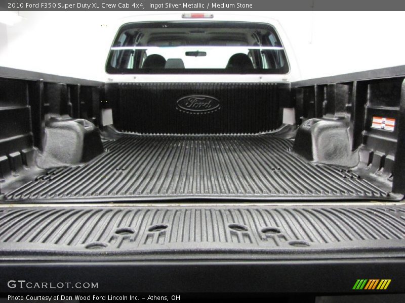 Ingot Silver Metallic / Medium Stone 2010 Ford F350 Super Duty XL Crew Cab 4x4