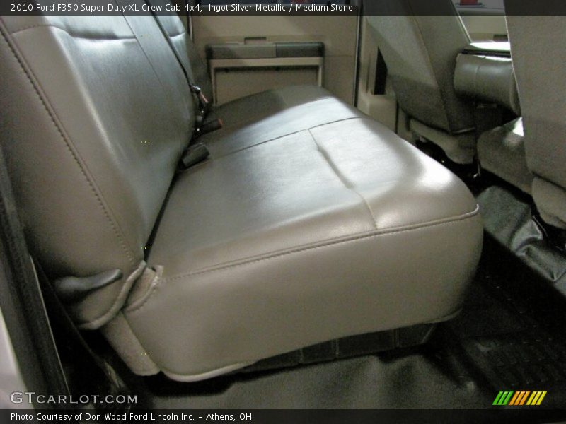 Ingot Silver Metallic / Medium Stone 2010 Ford F350 Super Duty XL Crew Cab 4x4