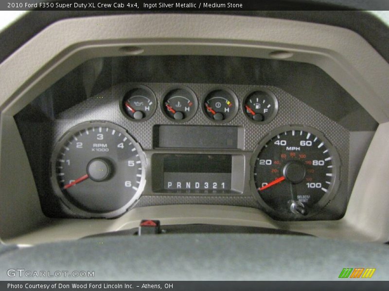  2010 F350 Super Duty XL Crew Cab 4x4 XL Crew Cab 4x4 Gauges
