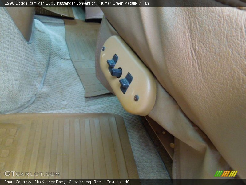 Hunter Green Metallic / Tan 1998 Dodge Ram Van 1500 Passenger Conversion