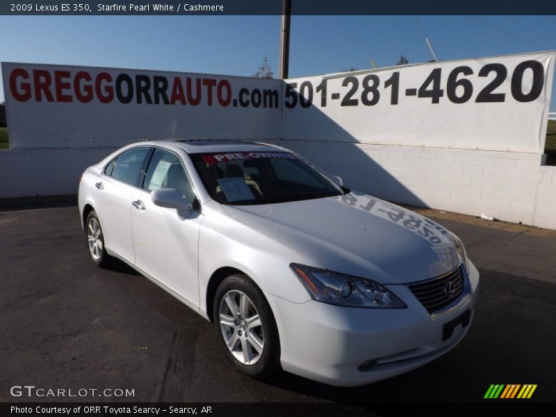 Starfire Pearl White / Cashmere 2009 Lexus ES 350
