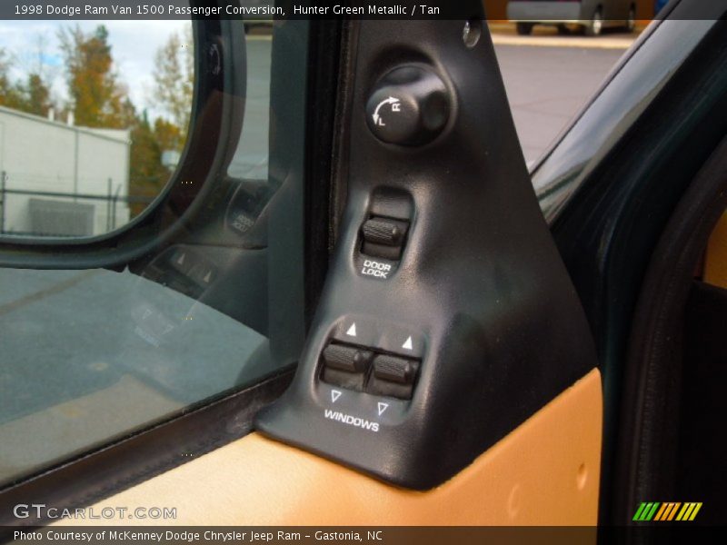 Hunter Green Metallic / Tan 1998 Dodge Ram Van 1500 Passenger Conversion